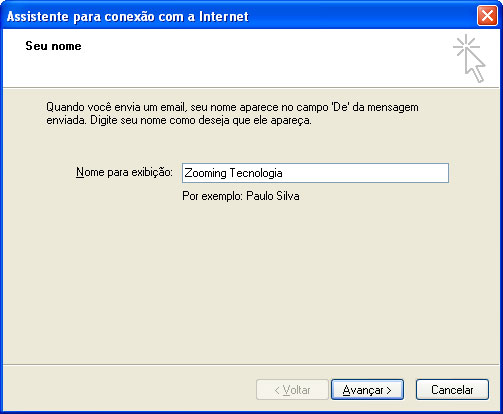 Gmail-Adicionando conta no Outlook Express