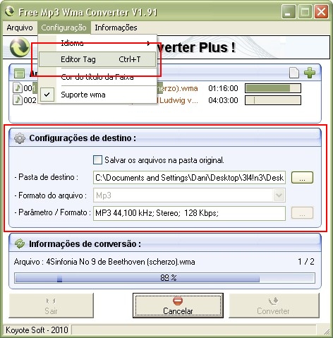 how to convert wma files to mp3 files