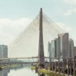 a side view of a bridge